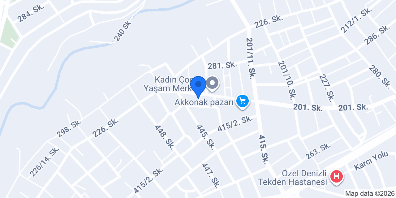 Serhat Tekstil konumu