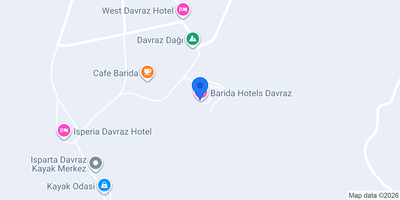 Sirene Davras Hotel konumu