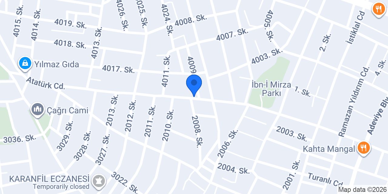 KARABİBER TARIM ÜRÜNLERİ LTD ŞTİ konumu