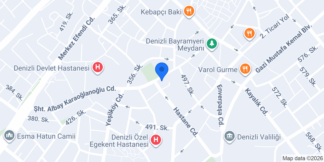 Özderman Eczanesi konumu