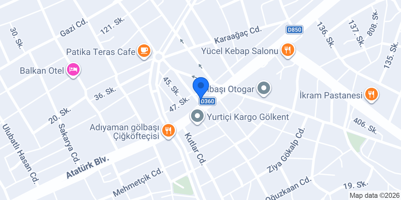 Ömür Erkek Kuaför Salonu konumu