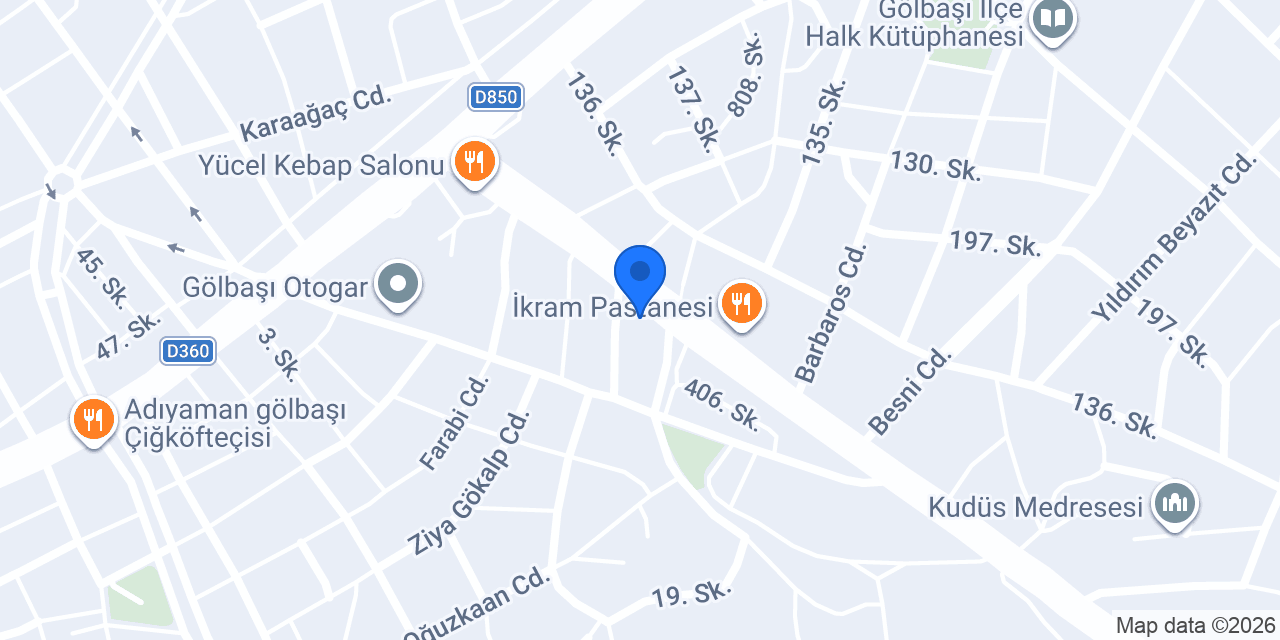 İstikbal Gölbaşı konumu