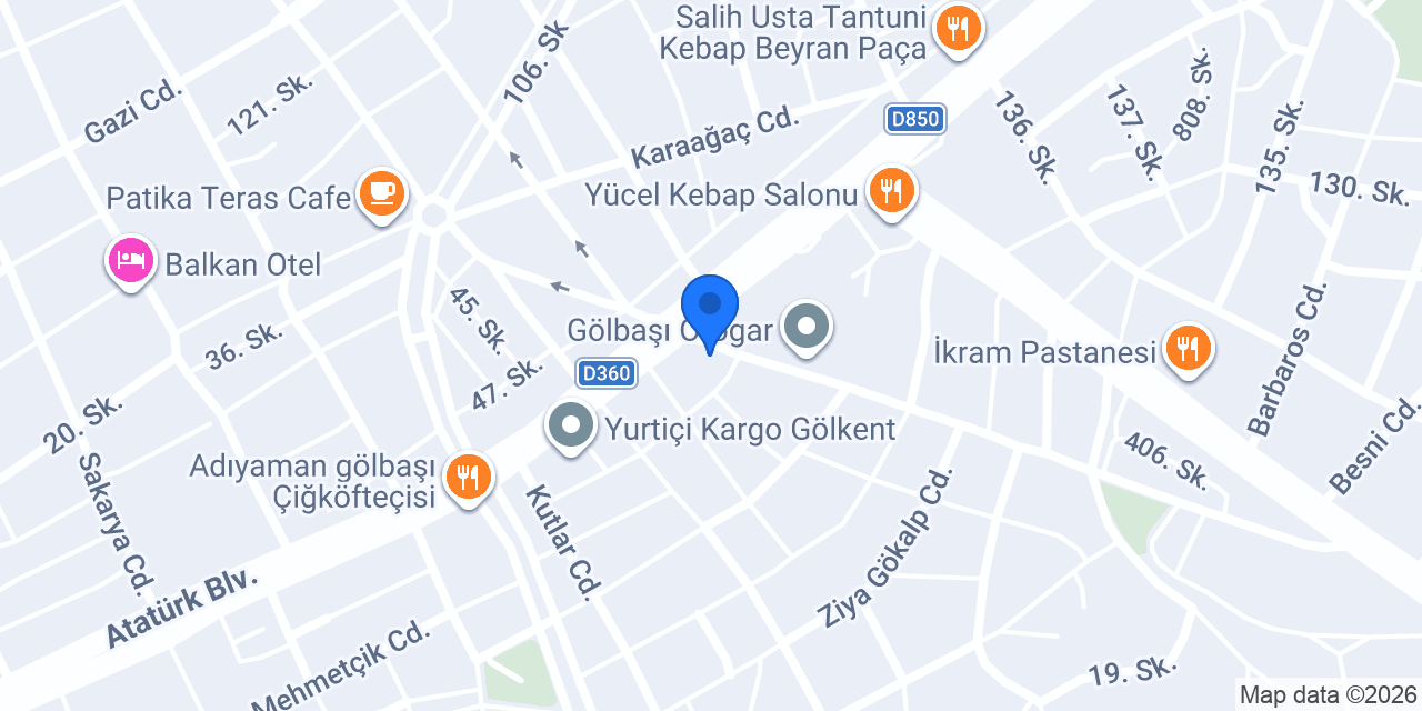 Boztepe kuaför konumu