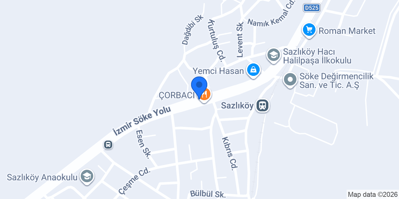 Ada av sazlı şube konumu