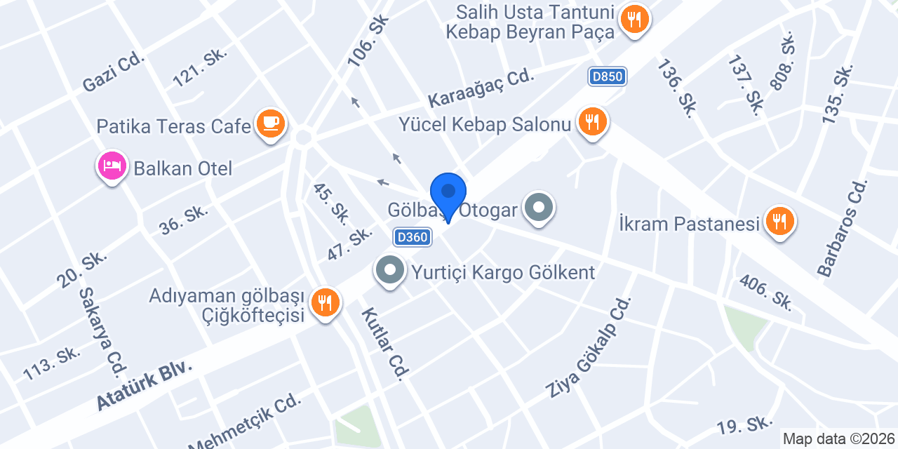 ADA OTEL konumu