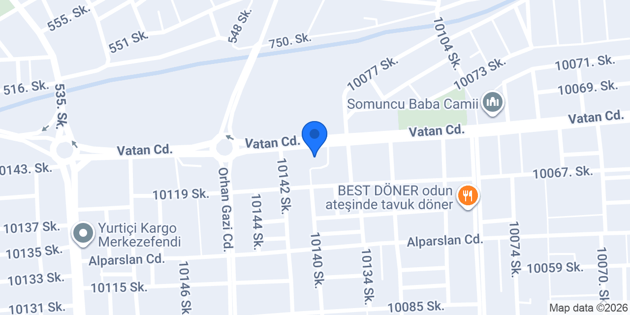 Hedef Yapı Market konumu