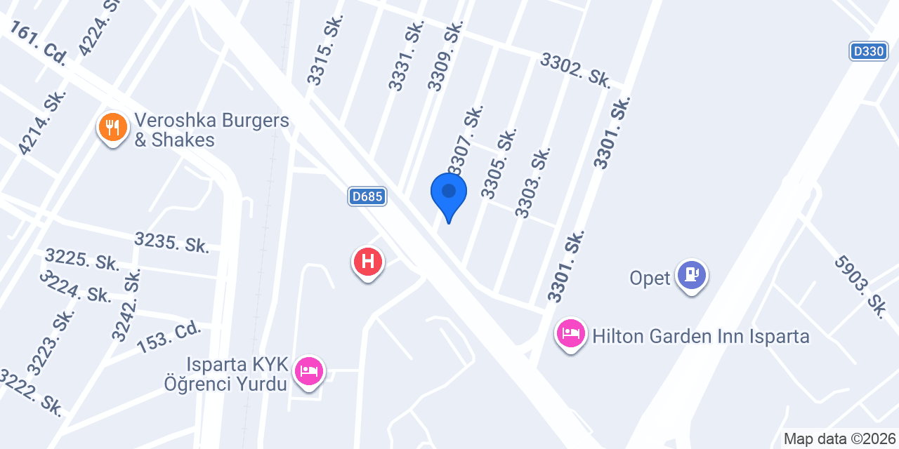 Cihangir 32 yedek parça konumu
