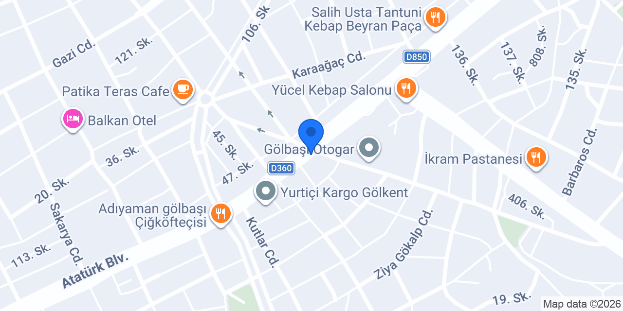 Diş Hekimi Abdullah AKBAŞ konumu