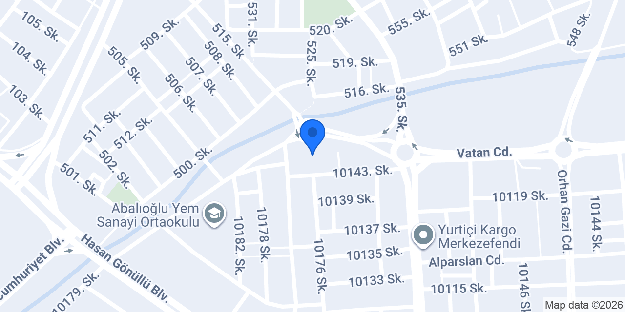 ŞAHİNLER YAPI HIRDAVAT konumu