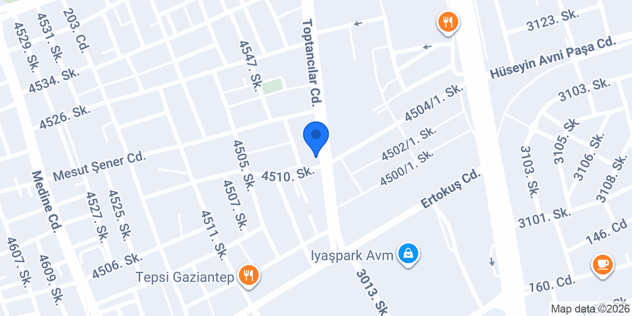Tunam Döner konumu