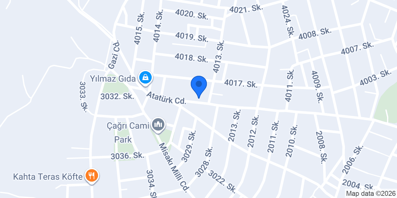 Çevik Tamirhanesi konumu