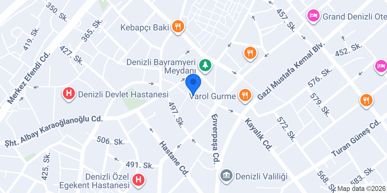 DENİZ EŞARP konumu