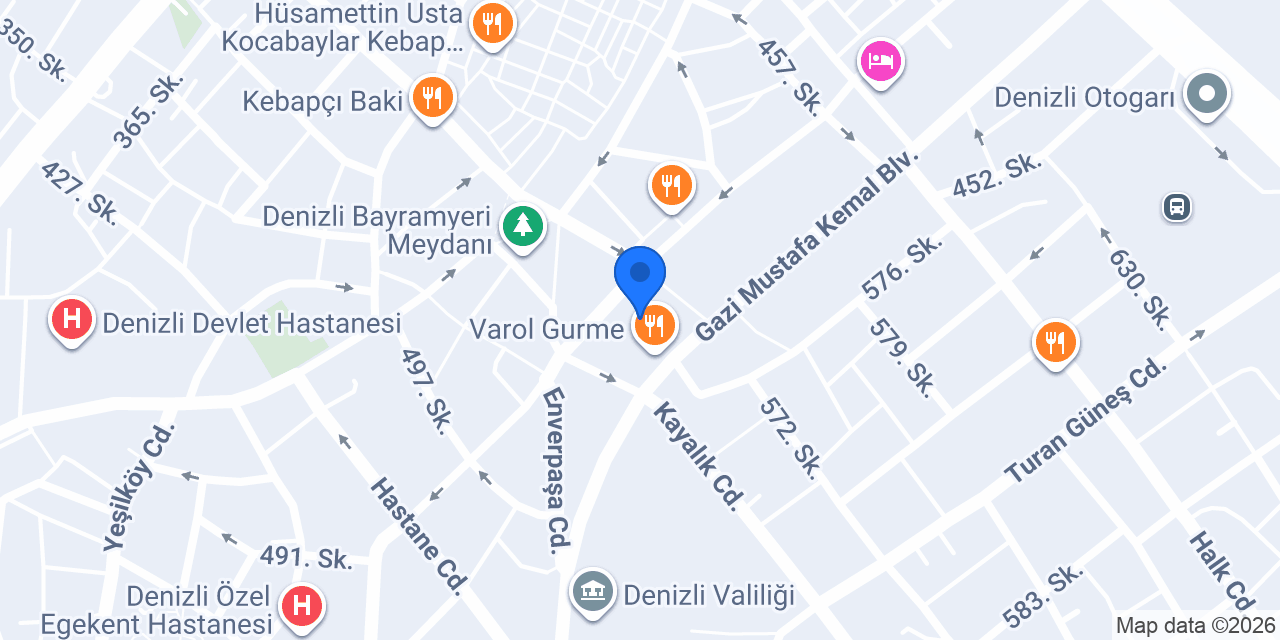 Çok İyi Cafe-Restaurant konumu