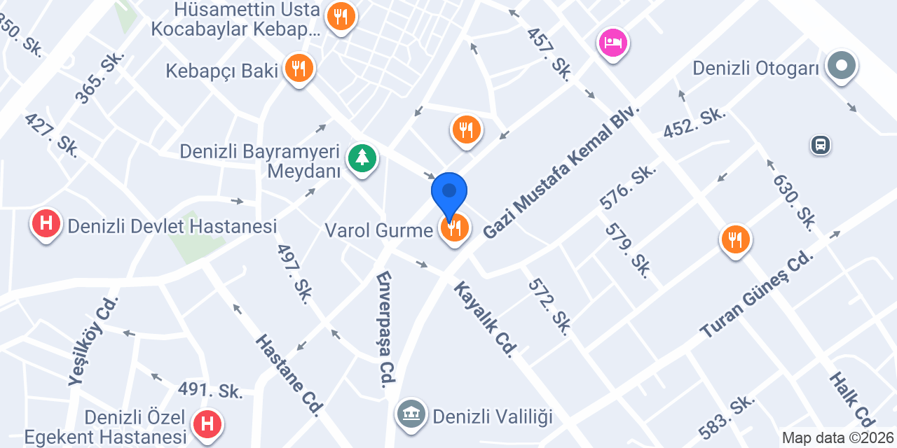 Mısırlı Nargile konumu