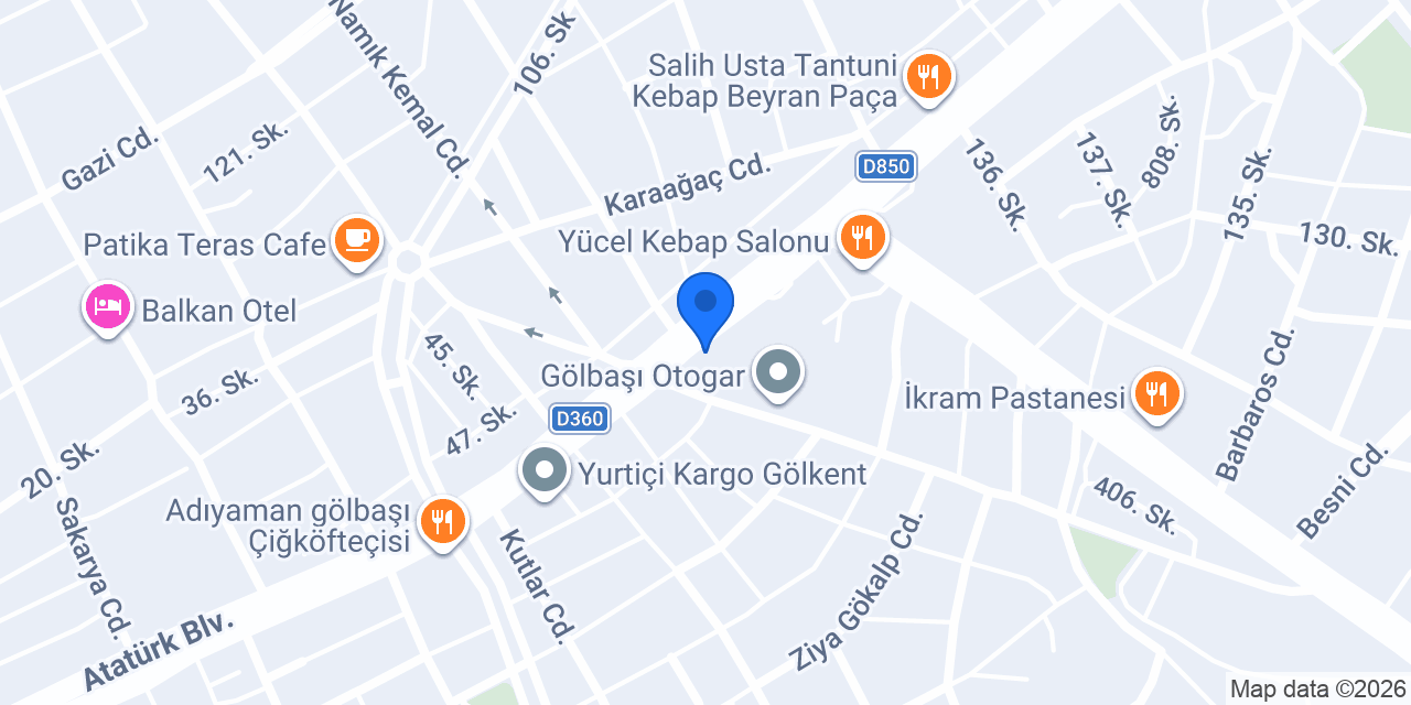 Çaglayan Eczanesi konumu