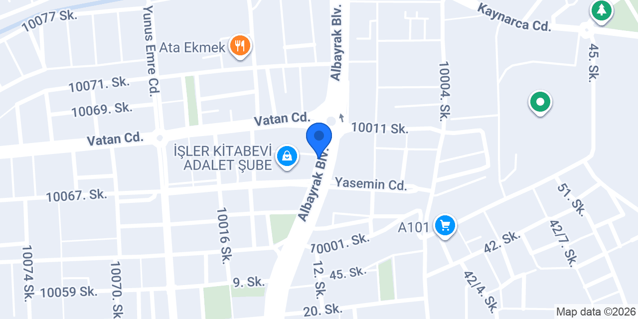 Florya Çiçekçilik konumu