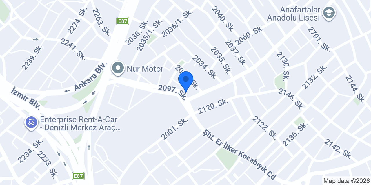 Star Elektrik Denizli konumu