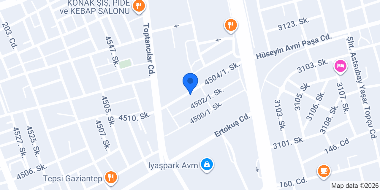 Kontrbus Coffee Co. Isparta konumu