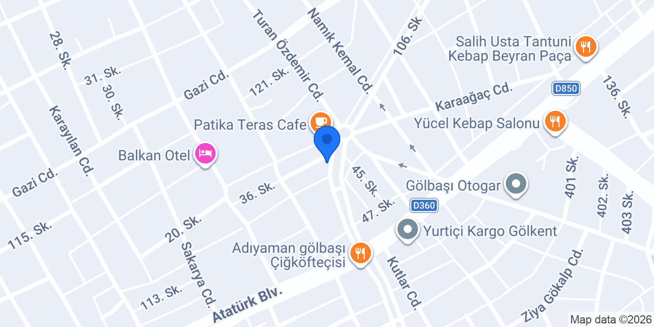 Çağdaş Güzellik Salonu konumu