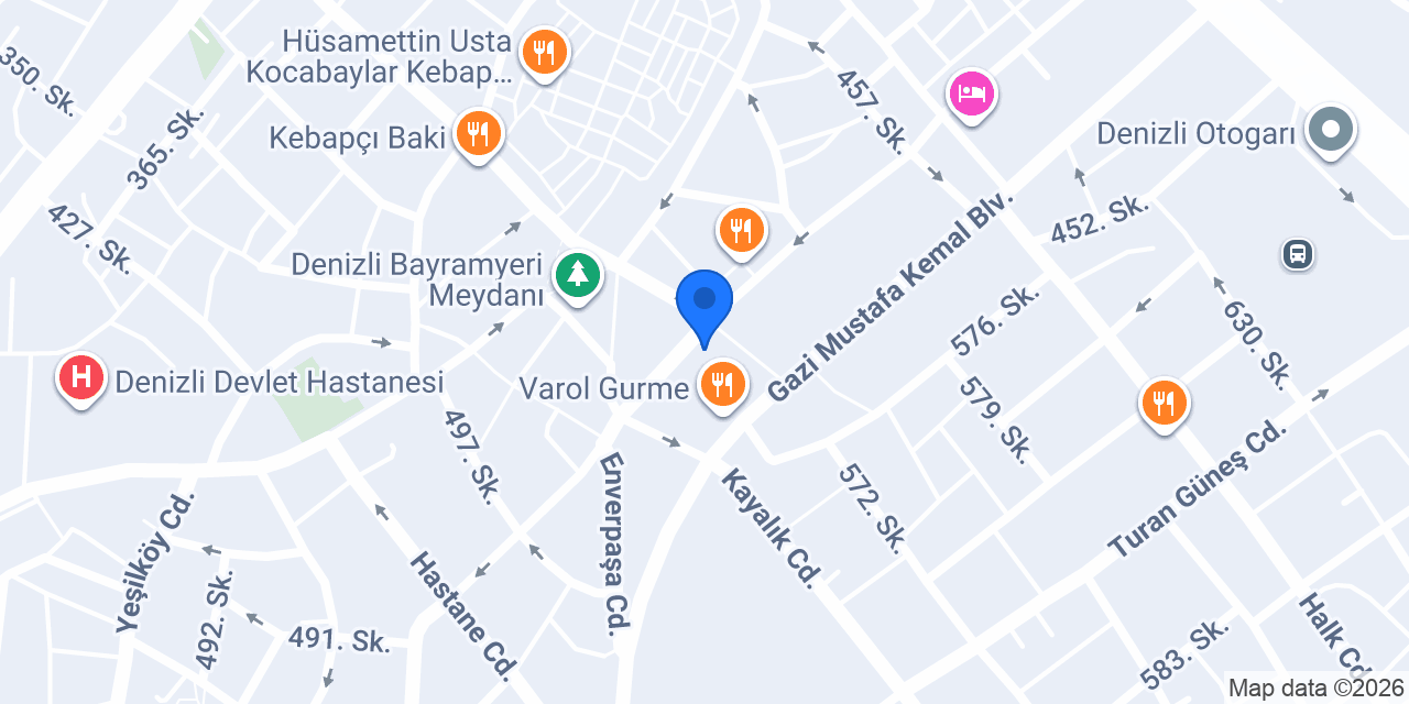 Mevsim Izgara Salonu konumu