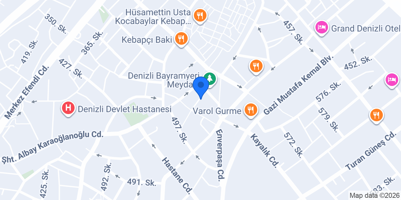 Dostlar Sürücü Kursu konumu