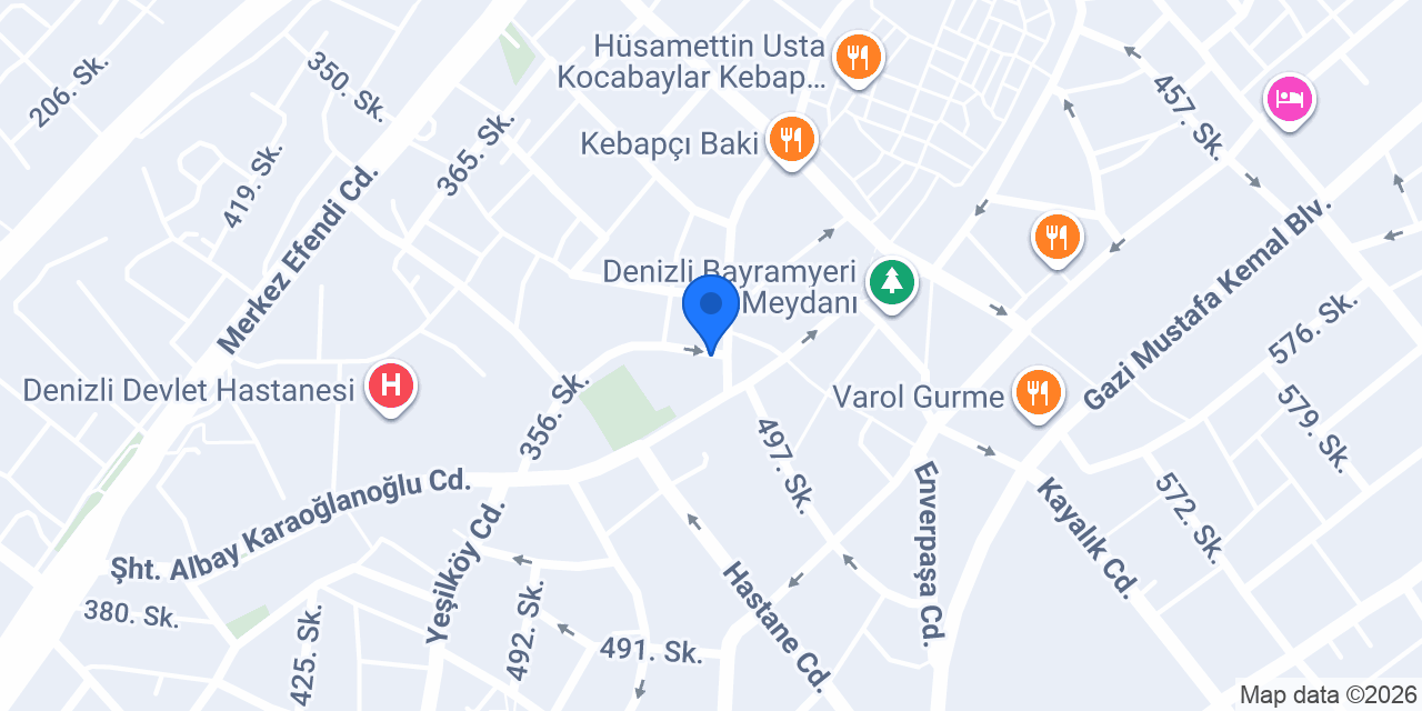 Şuayip terzi konumu