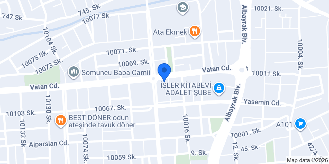 İzlem Akademi Denizli konumu