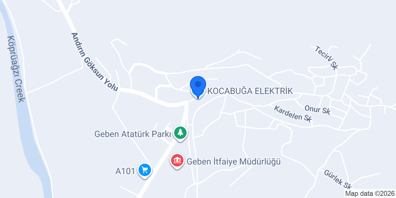 KOCABUĞA ELEKTRİK konumu