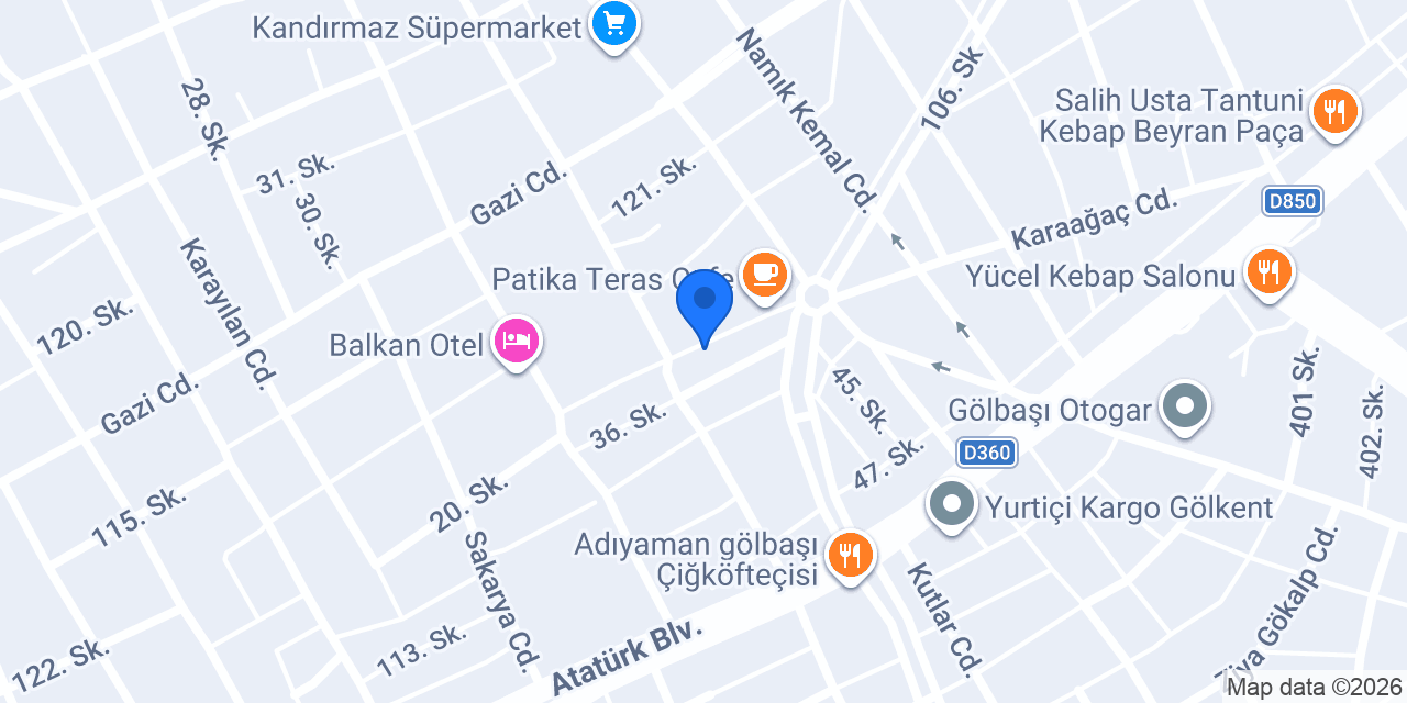 Can Çiçekçilik konumu