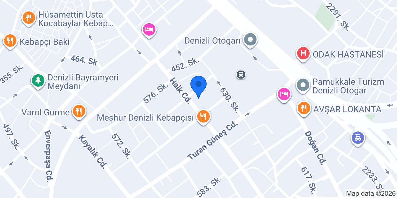 Kale Mobilya konumu