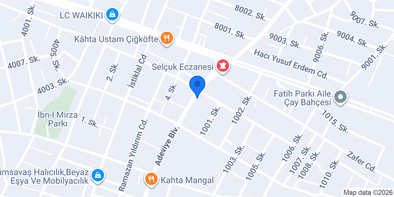 Kahta Şifa Eczanesi konumu