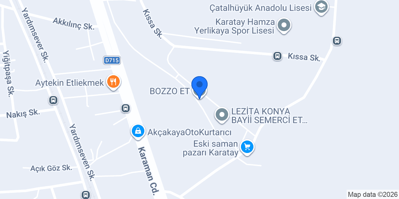 BOZZO ET konumu