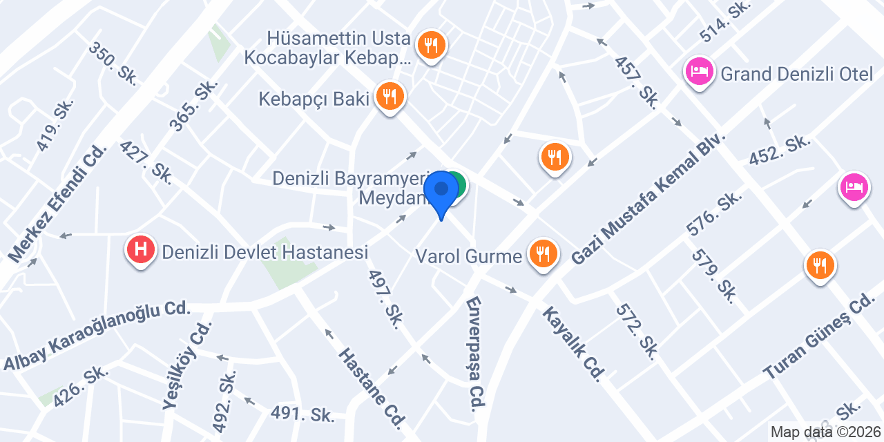 Hazır Turizm konumu