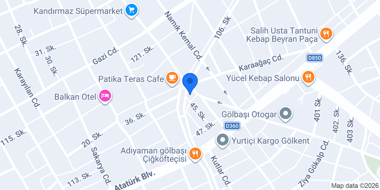 Tatlıcı Hasan Usta konumu