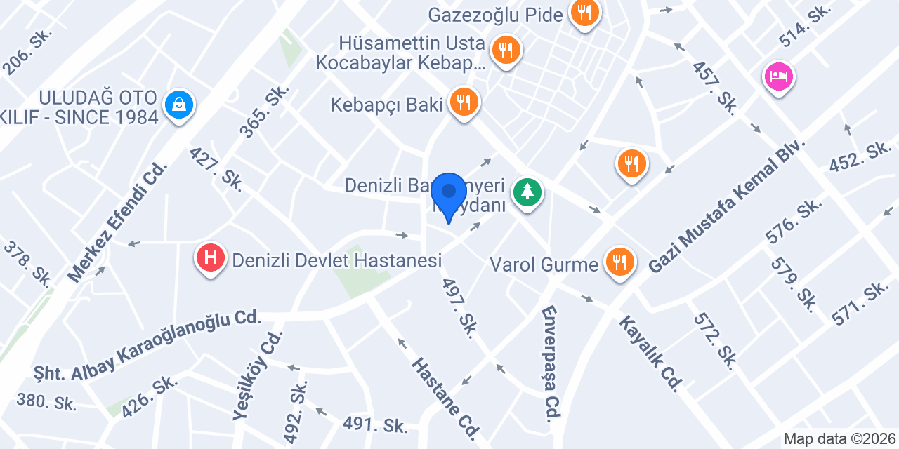 Yön Alışveriş Merkezi konumu