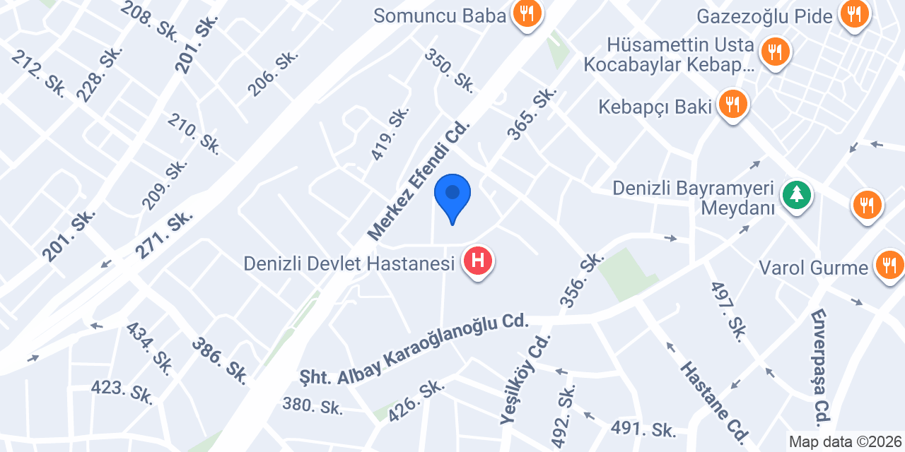 Op Dr Ramazan İlker Kayhan konumu