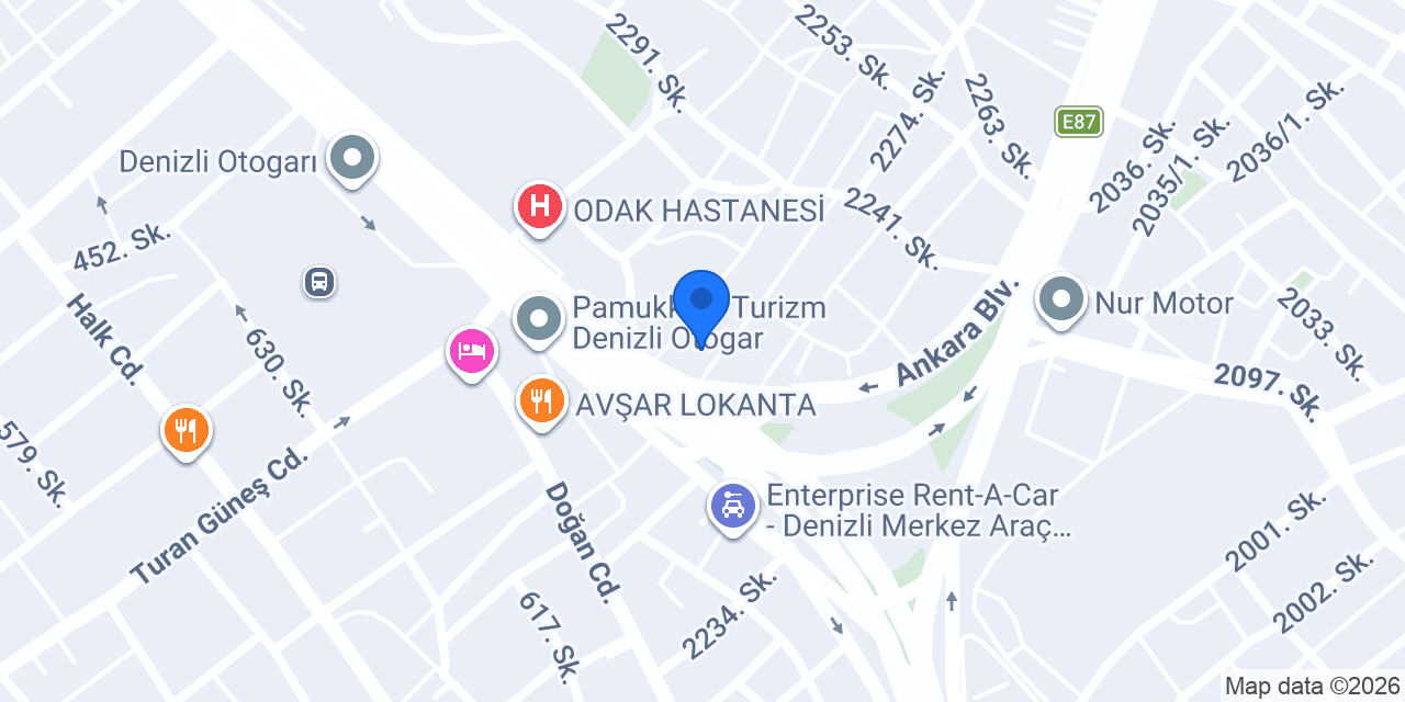Denizli SRC konumu