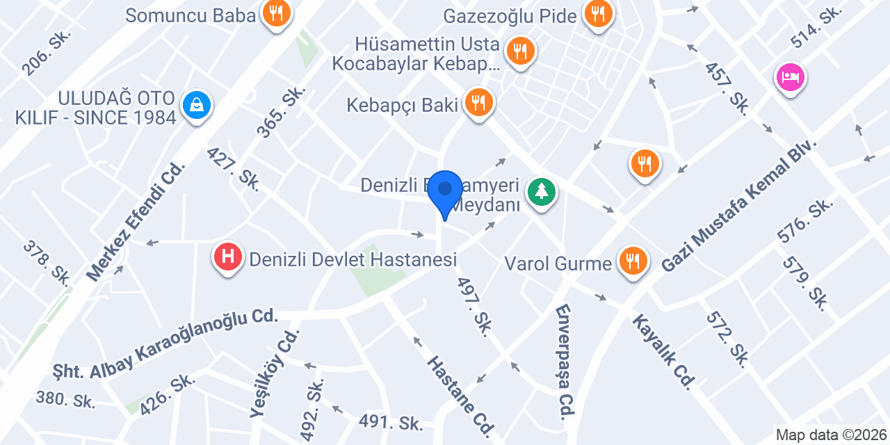 Yeni Ümit Eczanesi konumu