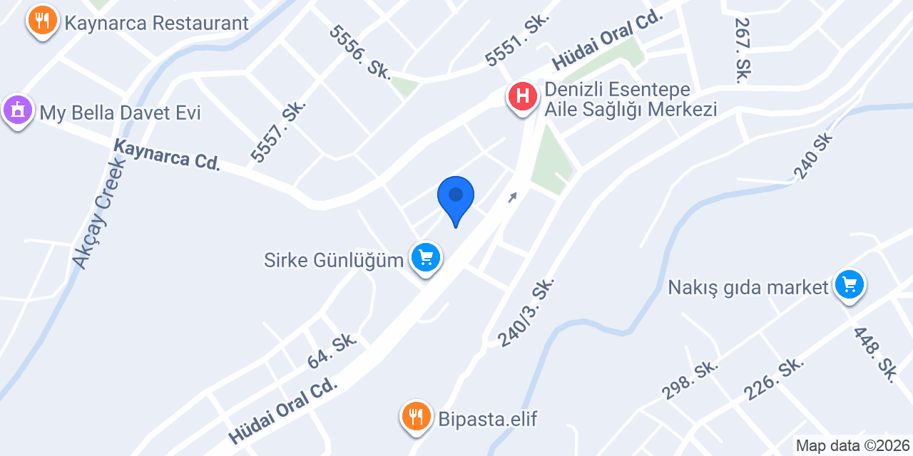 Sağdıç Halı Mobilya konumu
