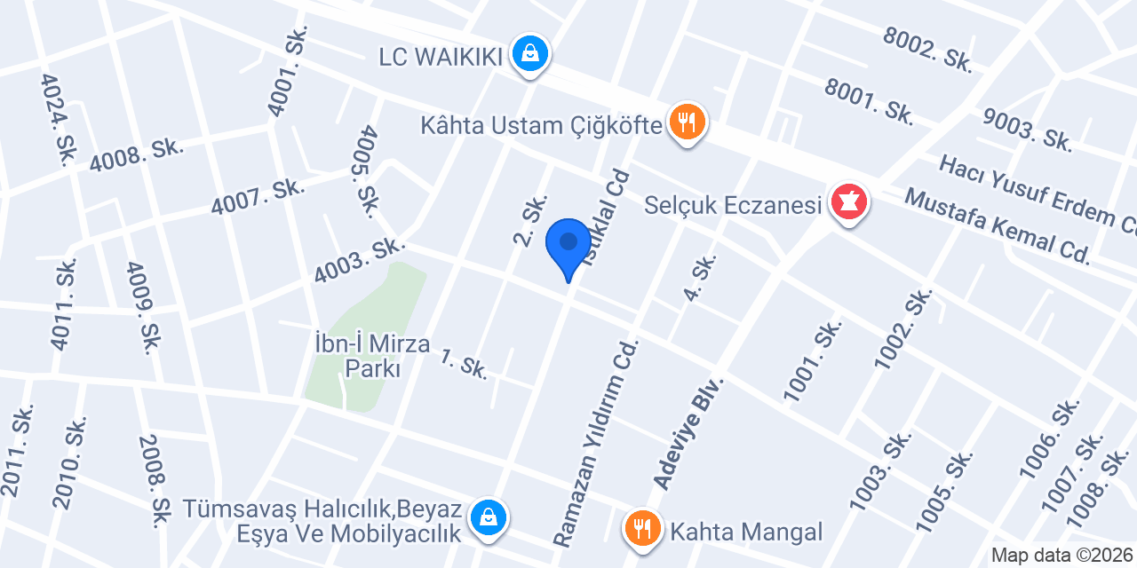 Tokaris veteriner kliniği konumu