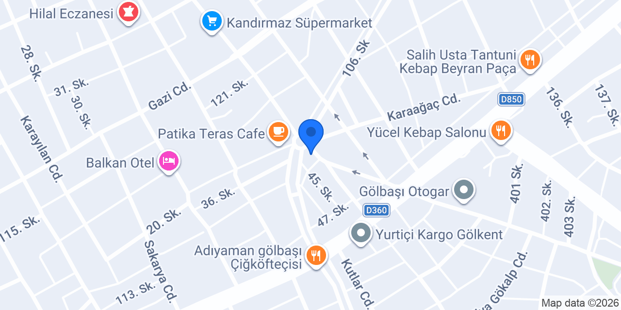 ADA ÇAY EVİ konumu