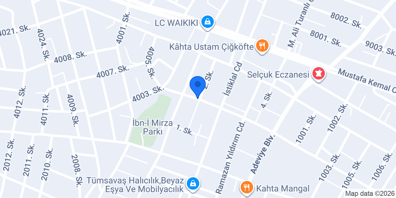 Me-va yapı konumu