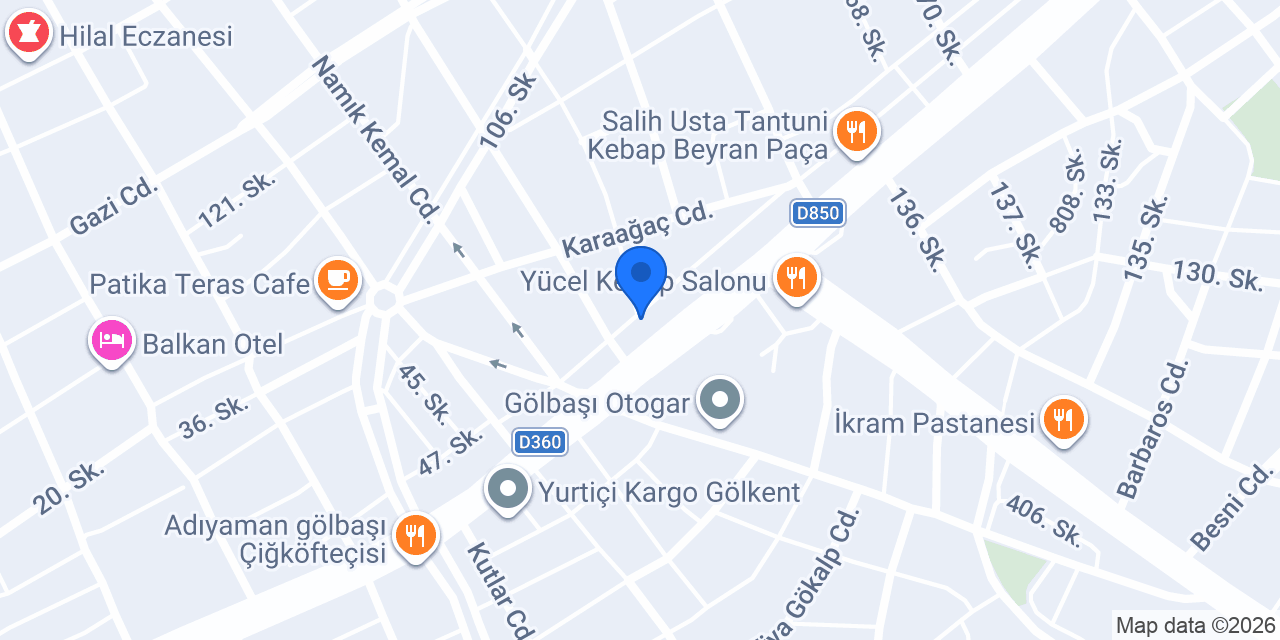 Edeler Hazır Beton konumu