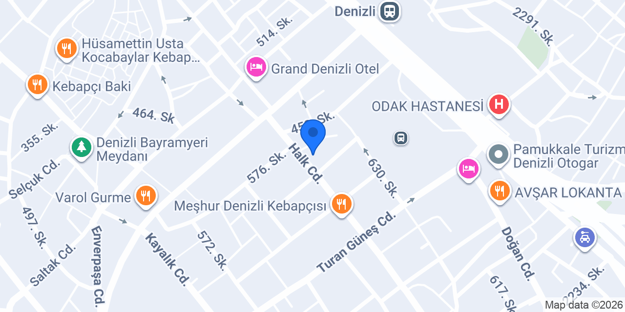 AYCAN MOTOR konumu