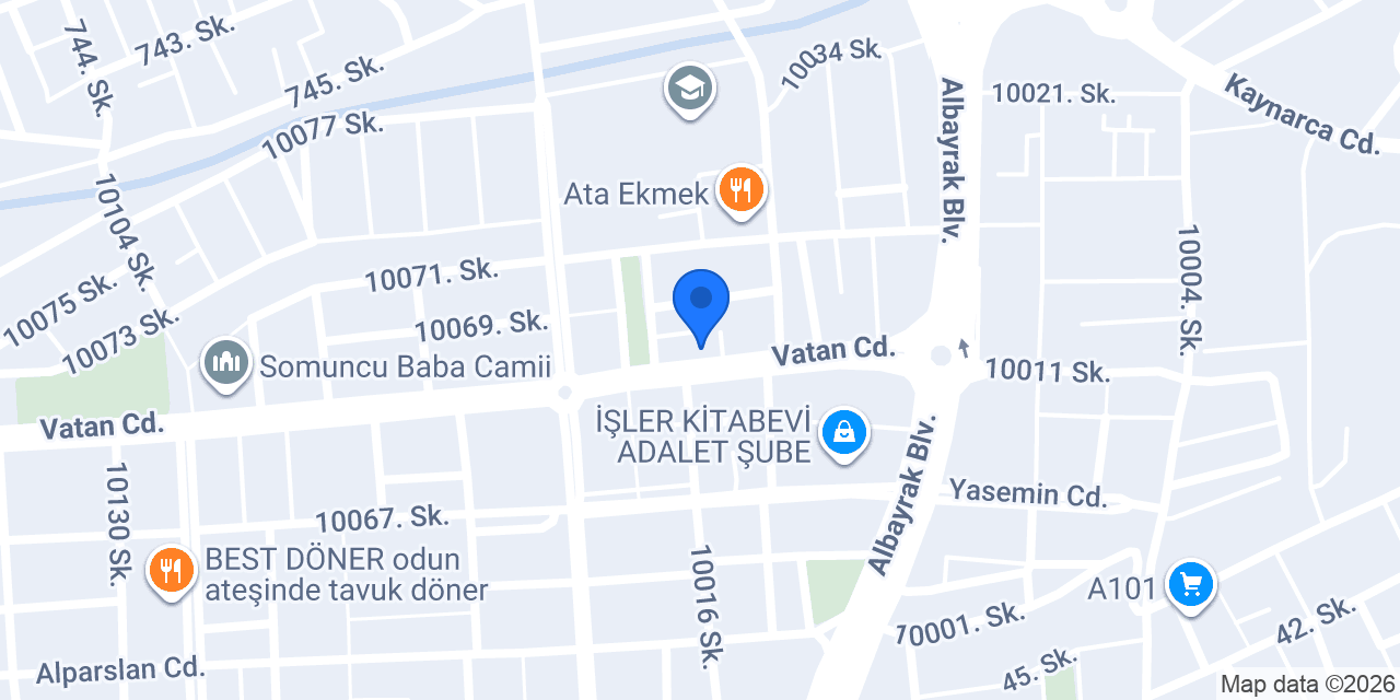 AltınYayla Kasap konumu