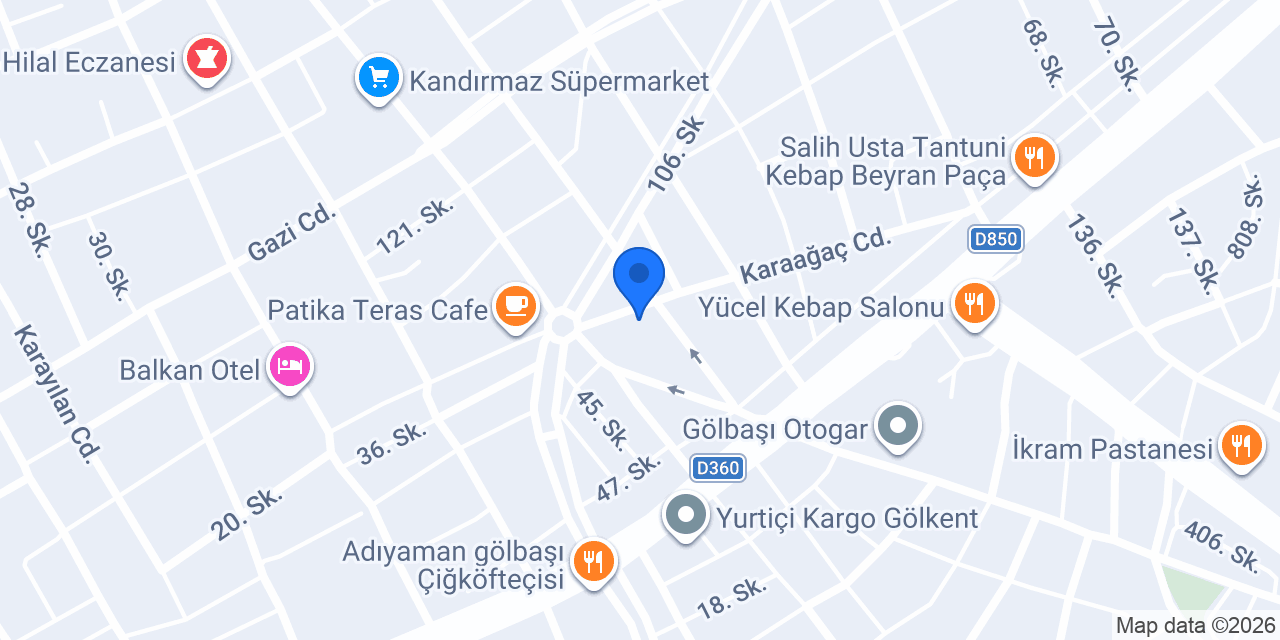 Özkan Kuyumcusu konumu