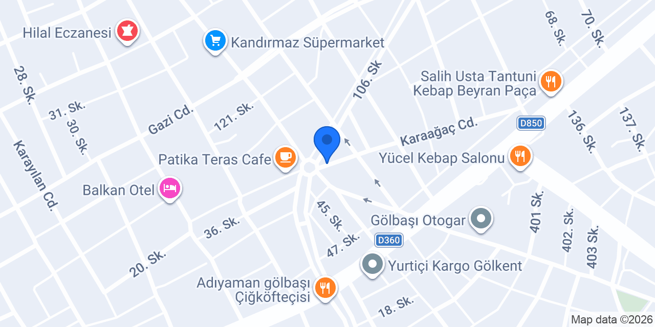 KOZA OPTİK konumu