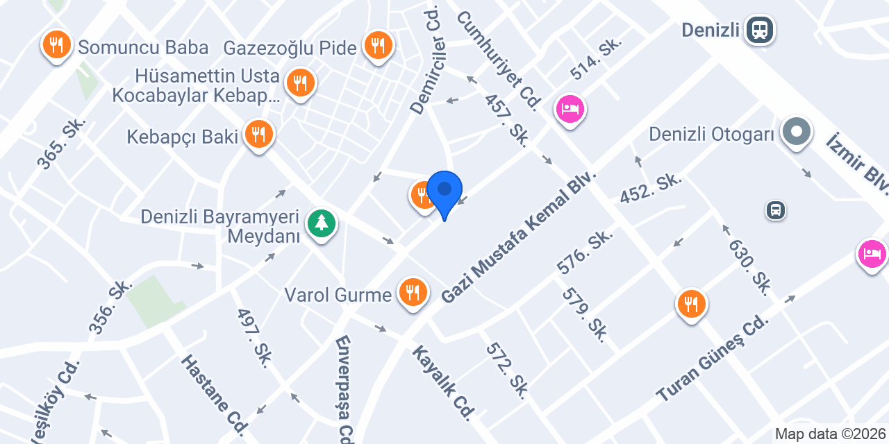 Asil Sürücü Kursu konumu