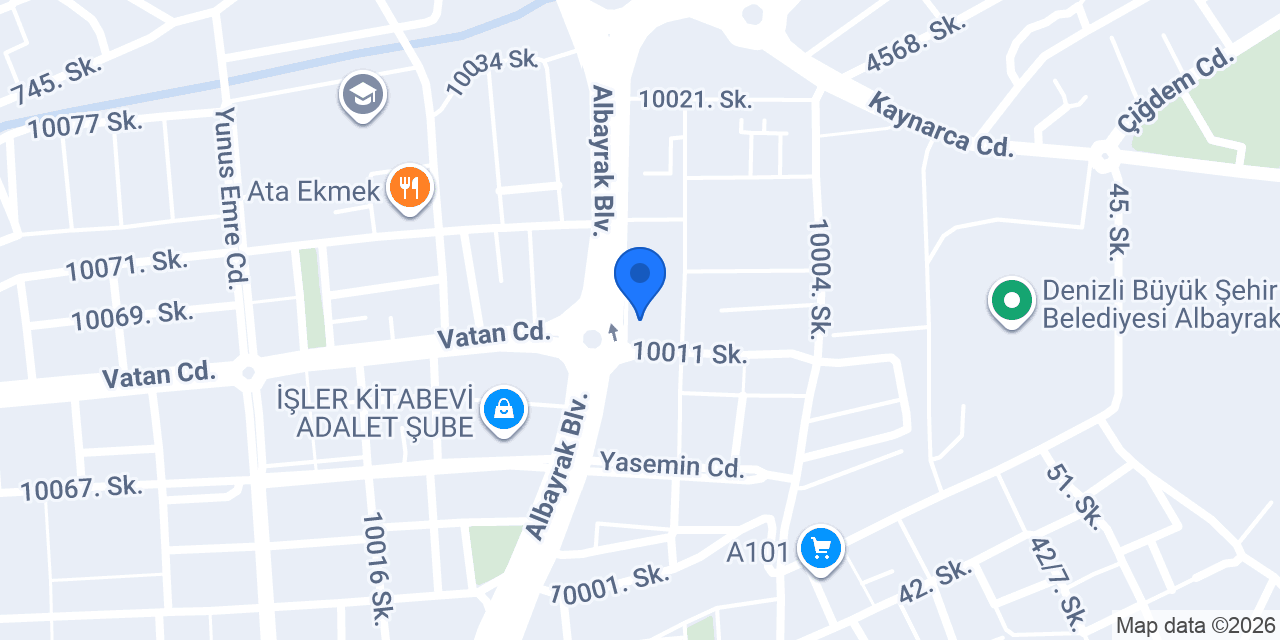 Edem Pastanesi Albayrak konumu