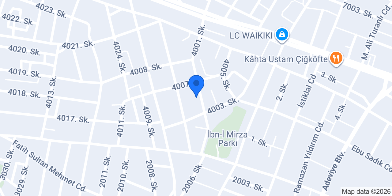 Türkeri Decor & İnşaat konumu